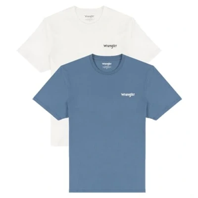 Abbildung von Wrangler T Shirt Sign Off (Set, 2 tlg., 2er Pack)