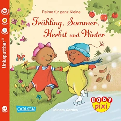 Abbildung von Baby Pixi (unkaputtbar) 100: VE 5 Reime für ganz Kleine: Frühling, Sommer, Herbst und Winter (5 Exemplare): Ein Buch mit Reimen ab 9 Monaten (100)