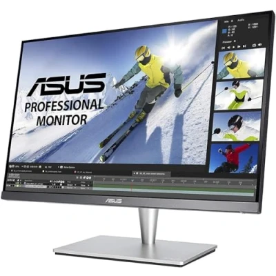 Abbildung von ASUS ProArt PA24AC 24.1 Zoll WUXGA Professioneller Monitor 16:10 IPS, 1920x1200 ergonomisch, Pivot, hohe Farbtreue, Rahmenlos, DisplayHDR 400 DisplayPort, HDMI, 60W USB C, Hub, Grau