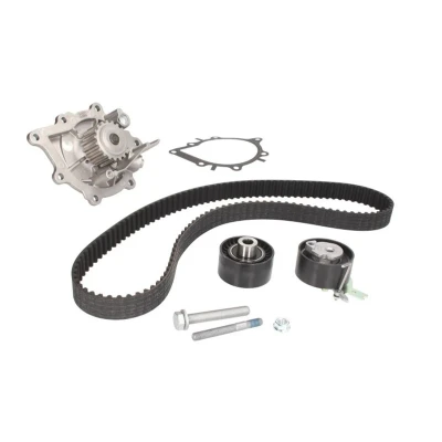 Abbildung von HEPU PK08070 Wasserpumpe + Zahnriemensatz 118 FORD: MONDEO 4 Turnier, S Max Mk1, Galaxy Mk2 MPV, PEUGEOT: 407 SW, 508 I Limousine