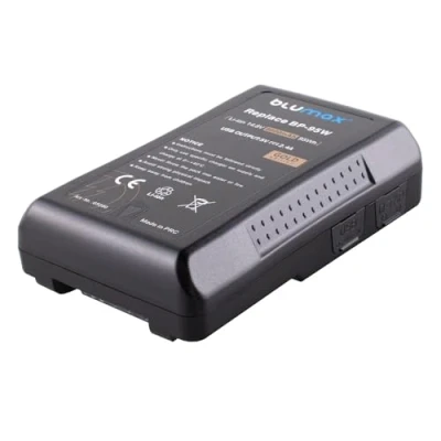 Abbildung von Blumax Gold Akku kompatibel mit Sony BP 95W (LG Zellen) 6600mAh 14,4V