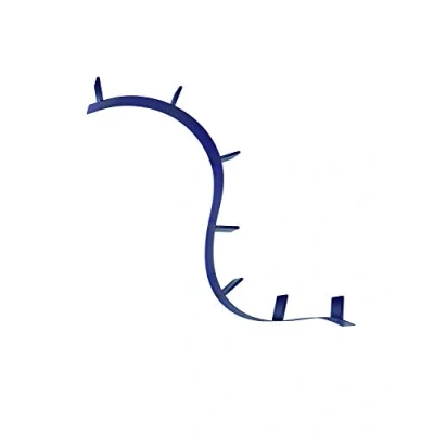 Abbildung von Kartell Bookworm Bücherschränke, Plastik, blau, 20 x 19 320 cm