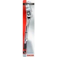 Abbildung von Seitenständer Verstellbar Simson Quick Mit 30mm Breiter Platte Silber