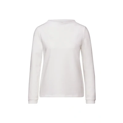 Abbildung von Street One Turtleneck Langarmshirt, Damen, Größe: 44, Weiß