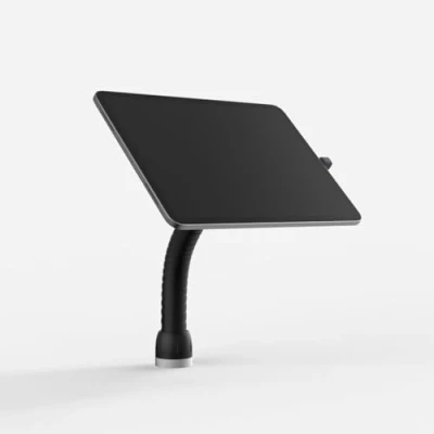 Abbildung von BOUNCEPAD Core Flex sichere Tischhalterung mit flexiblem Schwanenhals kompatibel iPad und Tablet (schwarz)