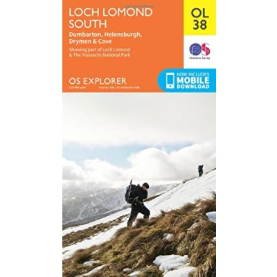Abbildung von Loch Lomond South, Dumbarton &amp; Helensburgh, Drymen Cove (OS Explorer Map)