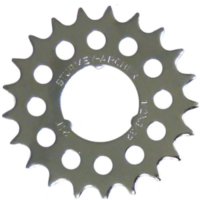 Abbildung von Steckkranz 21 Zähne. 1/2&quot;x3/32&quot; flach. SunRace. HSL950