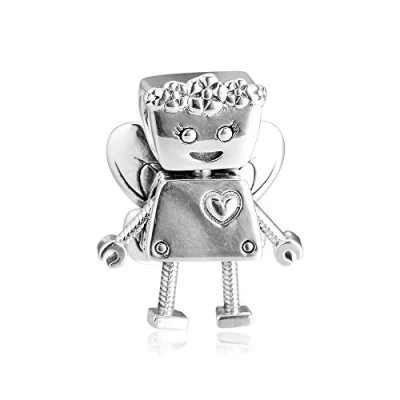 Abbildung von PANDOCCI 2019 Frühling Limited Edition Floral Bella Bot Bead 925 Silber DIY passend für Original Pandora Armbänder Charm Modeschmuck