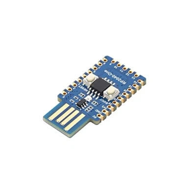 Abbildung von Waveshare RP2040 One Mini Development Board Based on Raspberry Pi Microcontroller RP2040, 4MB Flash MCU Board,Castellated Module, Suitable for SMD Applications