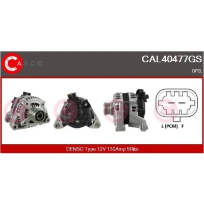 Abbildung von CASCO CAL30169AS Lichtmaschine 12V 140A FIAT: Stilo Schrägheck, Multipla, Multi Wagon, LANCIA: Thesis