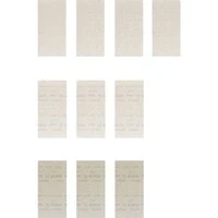 Abbildung von Expert M480 Netzstruktur Schleifblatt Set 115 x 230mm, K80 / 120 180