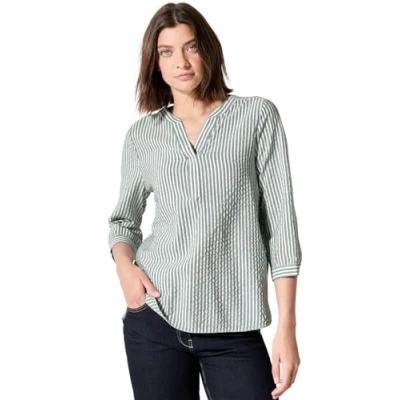 Abbildung von Cecil Damen B345656 Bluse, Slate Khaki, XS