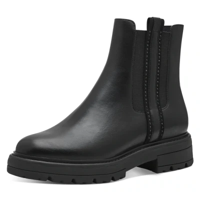 Abbildung von MARCO TOZZI Chelseaboots, Blockabsatz, Boots, Stiefelette mit Feel Me Ausstattung