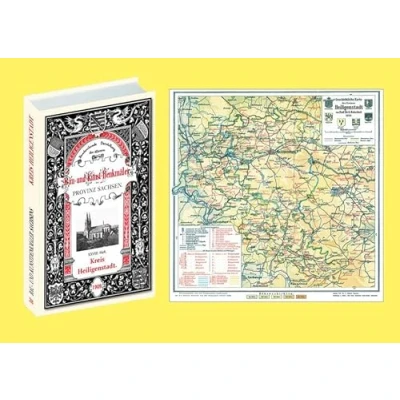 Abbildung von Bau und Kunstdenkmäler des Kreises HEILIGENSTADT 1909. Buch Karte: [28. Heft von 33] Beschreibende Darstellung der älteren Provinz Sachsen angrenzenden Gebiete