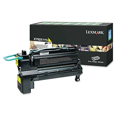 Abbildung von Lexmark X792X1YG Gelb Toner Extra hohe Kapazität