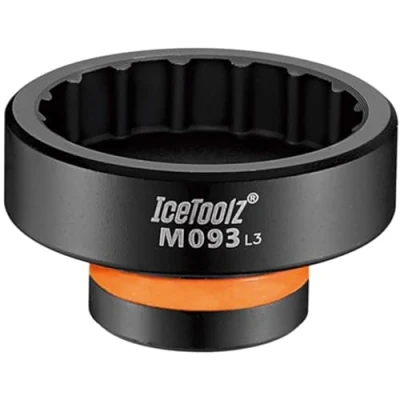 Abbildung von Innenlagerschlüssel IceToolz M093 Für Shimano BBR60 Kurbeladapter