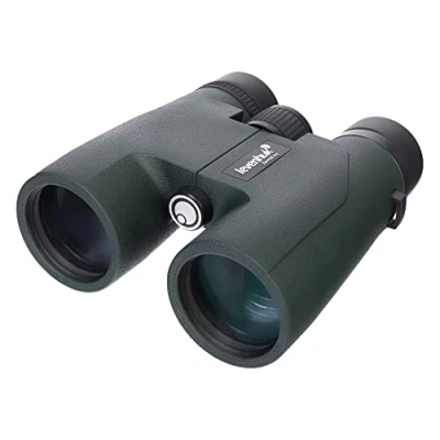 Abbildung von Levenhuk Karma PRO 10x42 Kompaktes Dachkantprismen Fernglas mit Komplett Wasserdichtem und Beschlagfreiem Gehäuse
