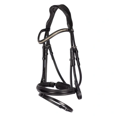 Abbildung von HV Polo Zaum Legacy Deluxe Schwarz Warmblut