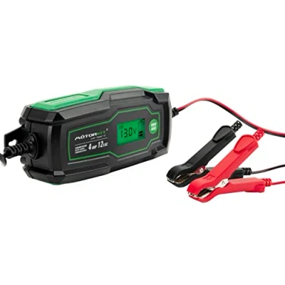 Abbildung von Motorkit Evo 4.0 Ampere 6 12V Intelligentes Batterieladegerät für STD, AGM, Gel und LiFePO4 Batterien. 4 120Ah Kapazität.