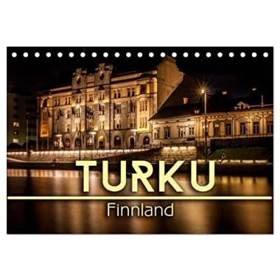 Abbildung von Turku/Finnland (Tischkalender 2025 DIN A5 quer), CALVENDO Monatskalender