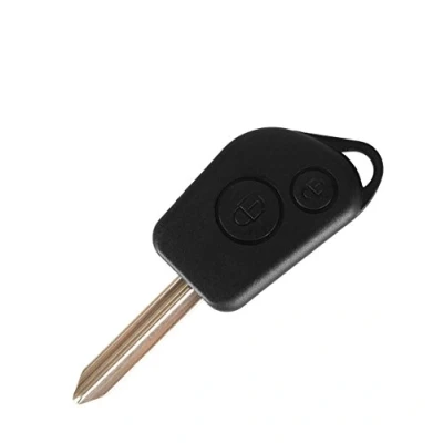 Abbildung von Autoschlüssel Ersatz Fernbedienung Schlüssel Für Cle Citroen Berlingo Picasso Saxo Xsara Schlüsselanhänger Flip mit 2 Tasten Klinge Phonillico®