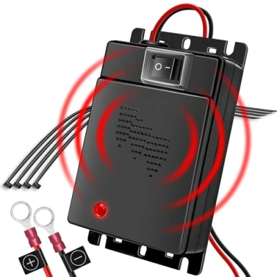 Abbildung von GizmoVine Marderschreck Auto, Marderabwehr Auto,Marderschutz für Auto,Marderschreck Mit Ultrasound,Langfristiger Mader Abwehr,Marderschutz im Motorraum Anschluss an 12V Autobatterie