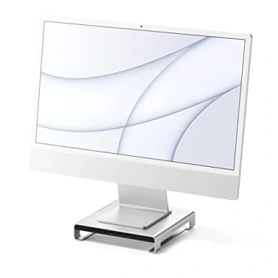 Abbildung von Satechi Aluminium Monitor Ständer Hub iMac silber ST AMSHS