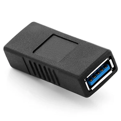Abbildung von deleyCON USB 3.0 Adapter Kupplung A Buchse zu 2