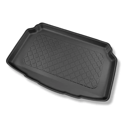 Abbildung von Mossa Kofferraumwanne kompatibel mit Toyota Yaris IV XP210 Hatchback (11.2020 ) Kofferraummatte rutschfest Schutzmatte G1