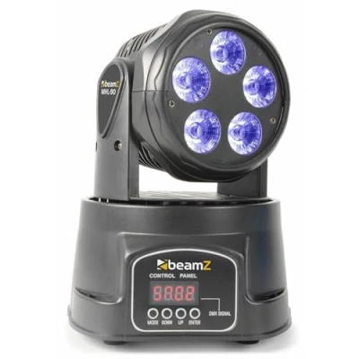 Abbildung von BeamZ MHL90 LED Movinghead Wash 5x 18 W mit RGBAW UV LEDs