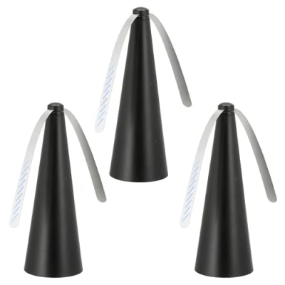 Abbildung von Fliegenwedler │ 9x26cm schwarz batteriebetrieben Insektenabwehr ohne Verletzung