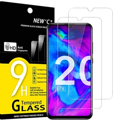 Abbildung von NEW&#039;C 2 Stück, Panzer Schutz Glas für Honor 20 Lite, 20i, Frei von Kratzern, 9H Härte, HD Displayschutzfolie, 0.33mm Ultra klar, Ultrabeständig