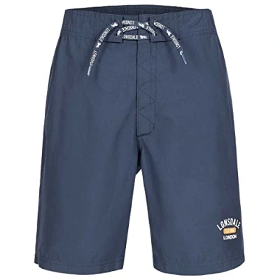 Abbildung von Lonsdale Hodnet Shorts, Herren, Größe: Small, Dark navy