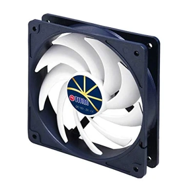 Abbildung von Titan TFD 9225H12ZP/KE(RB) Lüfter, 92 x 25 mm, Extreme Silent Fan mit PWM, leise schwarz