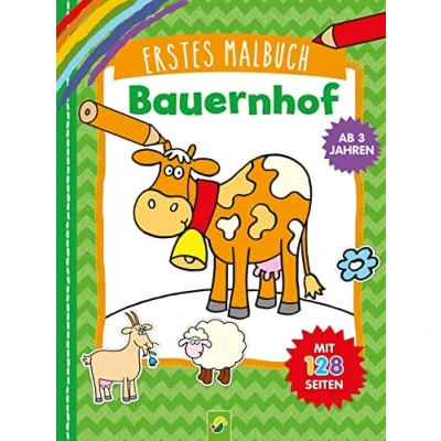 Abbildung von Erstes Malbuch Bauernhof: 128 abwechslungsreiche Motive für Kinder ab 3 Jahren