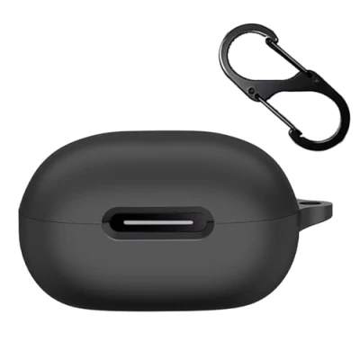 Abbildung von GIOPUEY Hülle Kompatibel mit Anker Soundcore P40i, Silikon Stoßfeste Schutzhülle, Ultradünn Case Cover, Kein Geruch, Schwarz