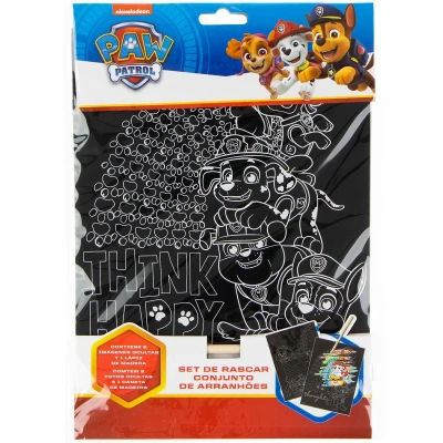 Abbildung von PAW PATROL Zeichenblock Kratzerset Kratzen, Malen und Spaß haben mit den beliebten