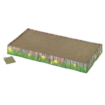 Abbildung von Nobby Kratzbaum Kratzbrett aus Karton L 48 x B 25 H 5 cm