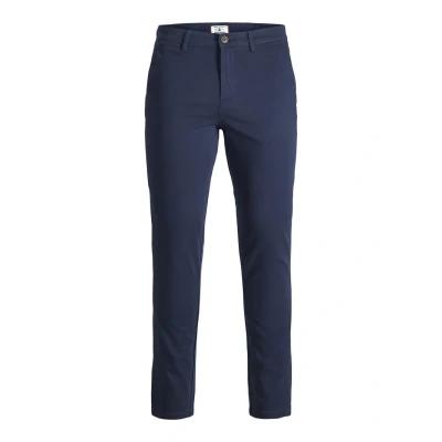 Abbildung von Jack &amp; Jones Junior Jpstmarco Jjbowie Chino für Kinder, Größe: 152, Navy blazer