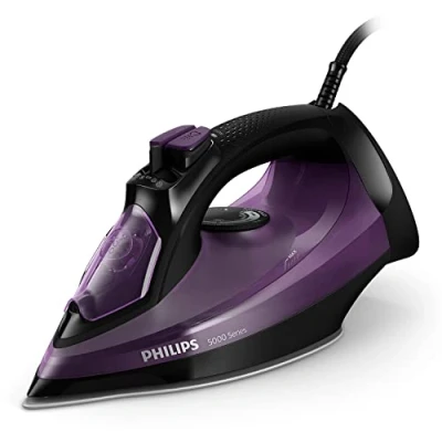 Abbildung von Philips Dampfbügeleisen DST5030/80, 2400 W, SteamGlide Plus Bügelsohle, 320 ml Wassertank, 180 g Dampfstoß