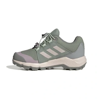 Abbildung von Adidas Terrex GORE TEX Hiking Sneaker low für Kinder, Größe: 30, Silver green/linen green/preloved fig Schuhe