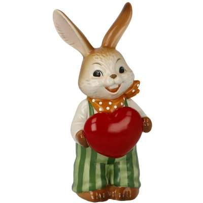 Abbildung von Goebel Osterhase &quot;Figur Hase Von Herzen&quot;, Osterfigur, Dekofigur, Ostern, Osterdekoration
