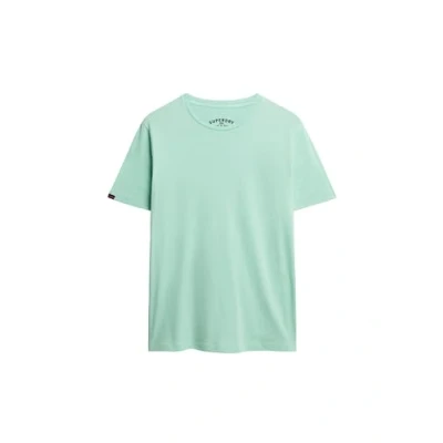Abbildung von Superdry Classic Essential Tshirt basic, Herren, Größe: Medium, Spearmint light green