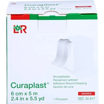 Abbildung von Curaplast Wundschnellverband sensitiv 6 cmx5 m