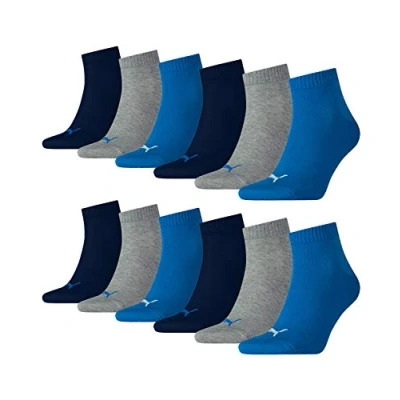 Abbildung von PUMA Kurzsocken UNISEX QUARTER PLAIN 3P