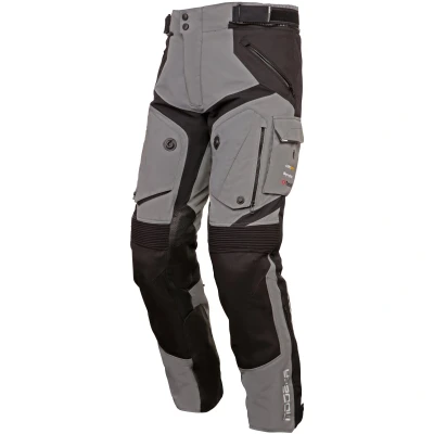 Abbildung von Modeka Motorradhose Panamericana II, GRAU/SCHWARZ, K4XL