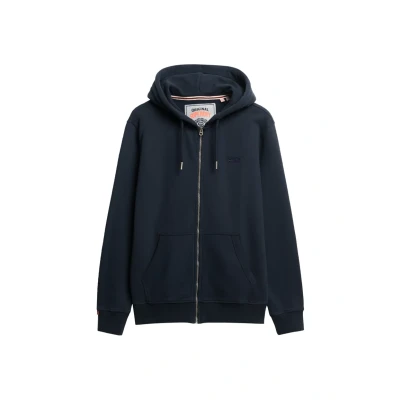 Abbildung von Superdry Sweatjacke, Herren, Größe: Medium, Eclipse navy