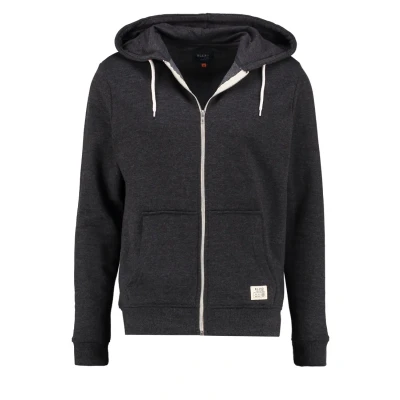 Abbildung von Blend Regular FIT Sweatjacke, Herren, Größe: 3XL, Charcoal