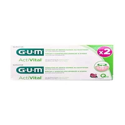 Abbildung von GUM Activital Q10 Zahnpasta 2er Pack (2 x 75 ml)