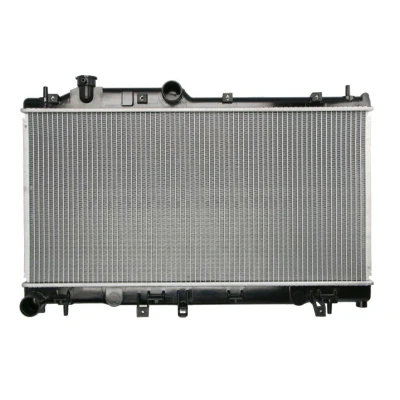 Abbildung von THERMOTEC D77014TT Kühler, Motorkühlung Aluminium 340 686 16 Kühlrippen gelötet SUBARU: Forester III, Impreza III Schrägheck, Legacy 4 Kombi